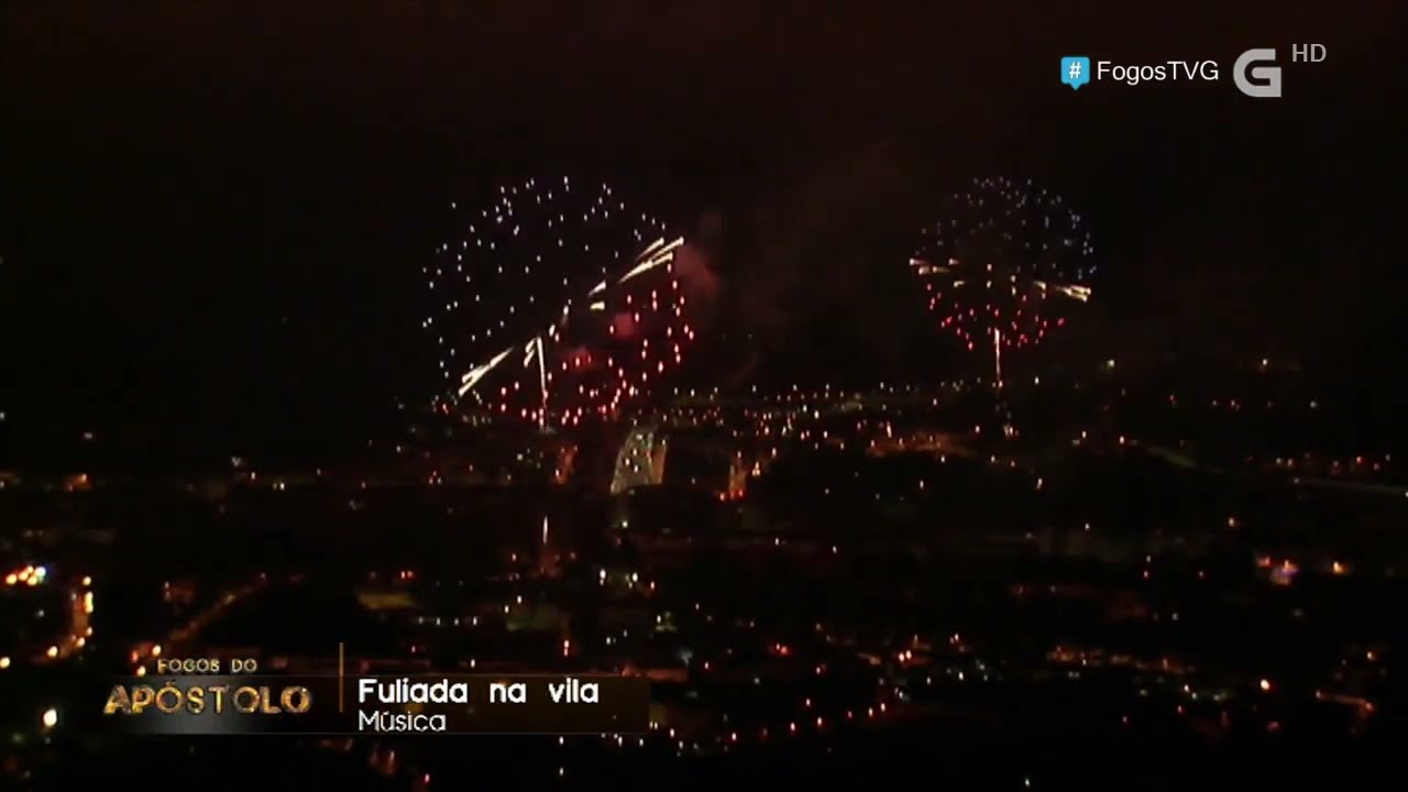 fuegos artificiales santiago de compostela