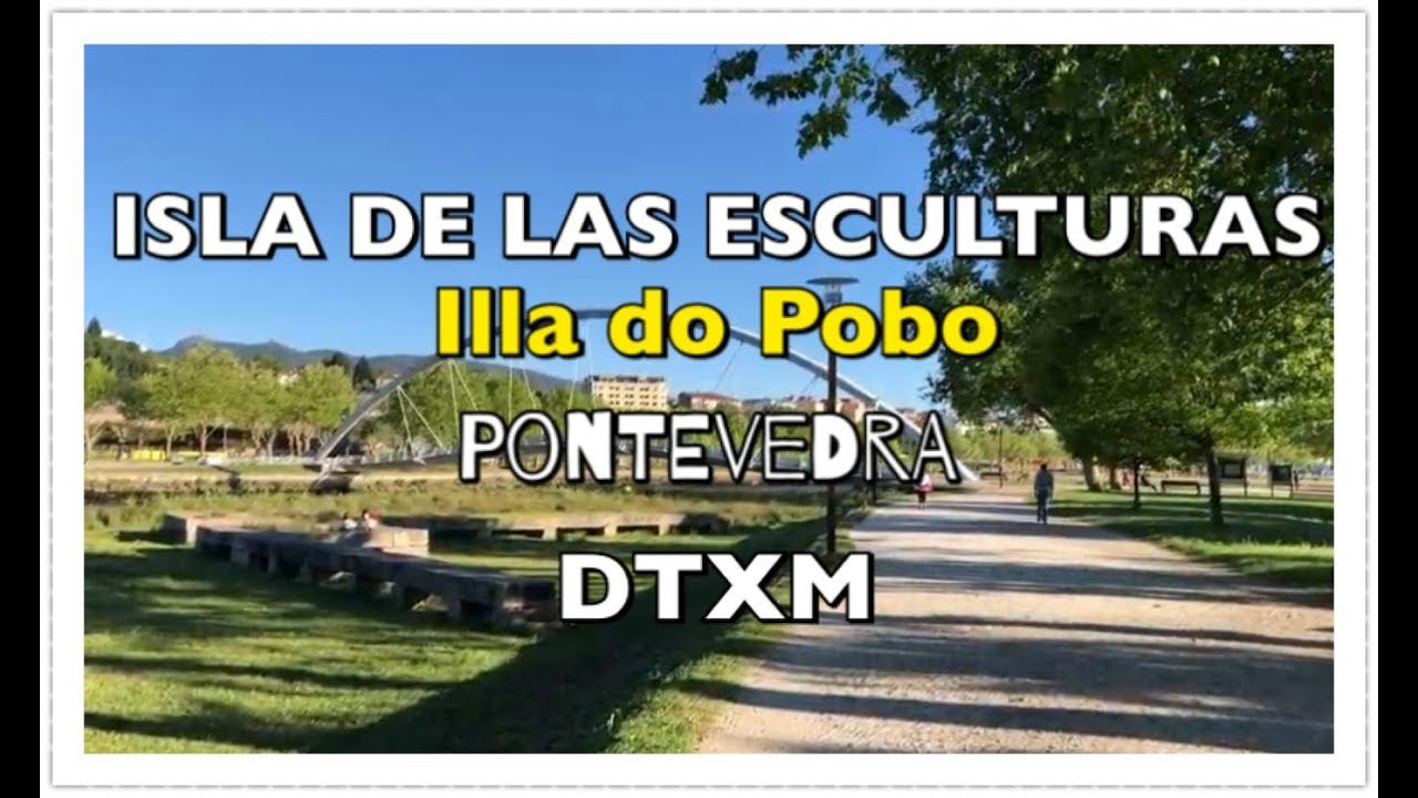 isla de las esculturas pontevedra