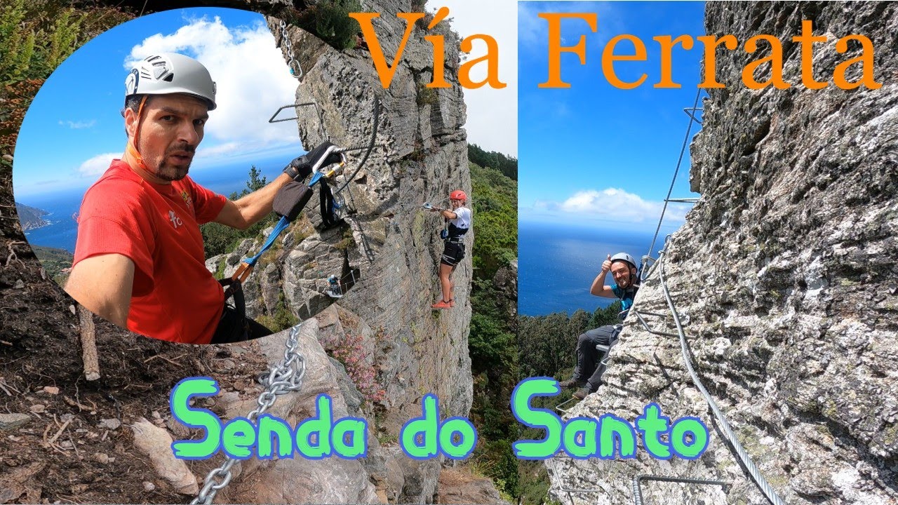 via ferrata senda do santo