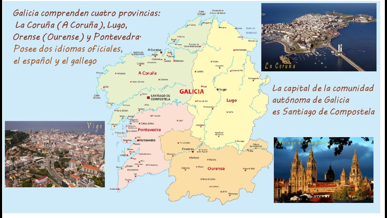 donde queda galicia en españa