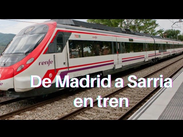 tren de santiago de compostela a sarria