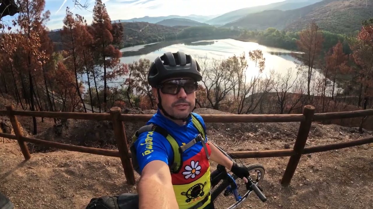 camino de invierno en bici