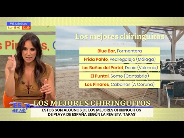 playas o grove con chiringuito
