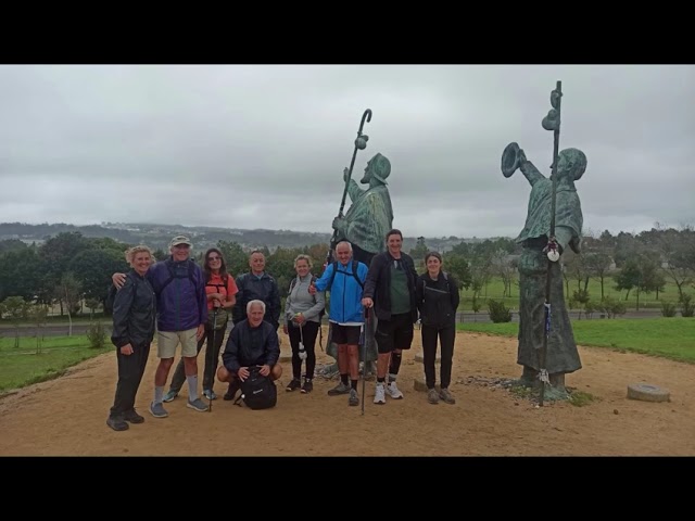 camino de santiago en grupo desde sarria