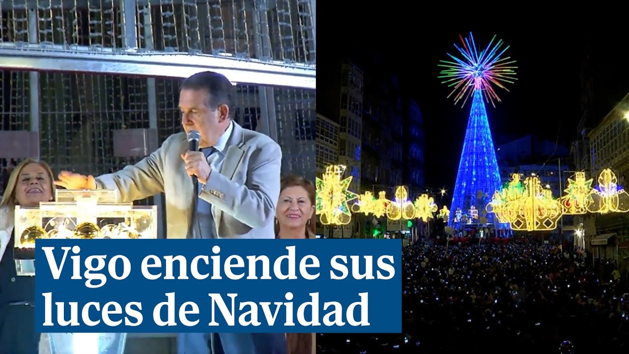 encendido luces de navidad vigo