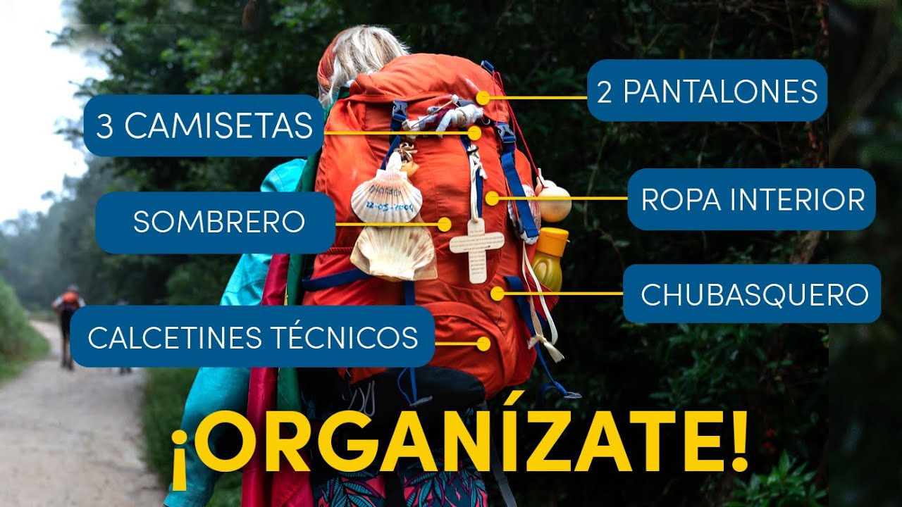 mochila express camino de santiago