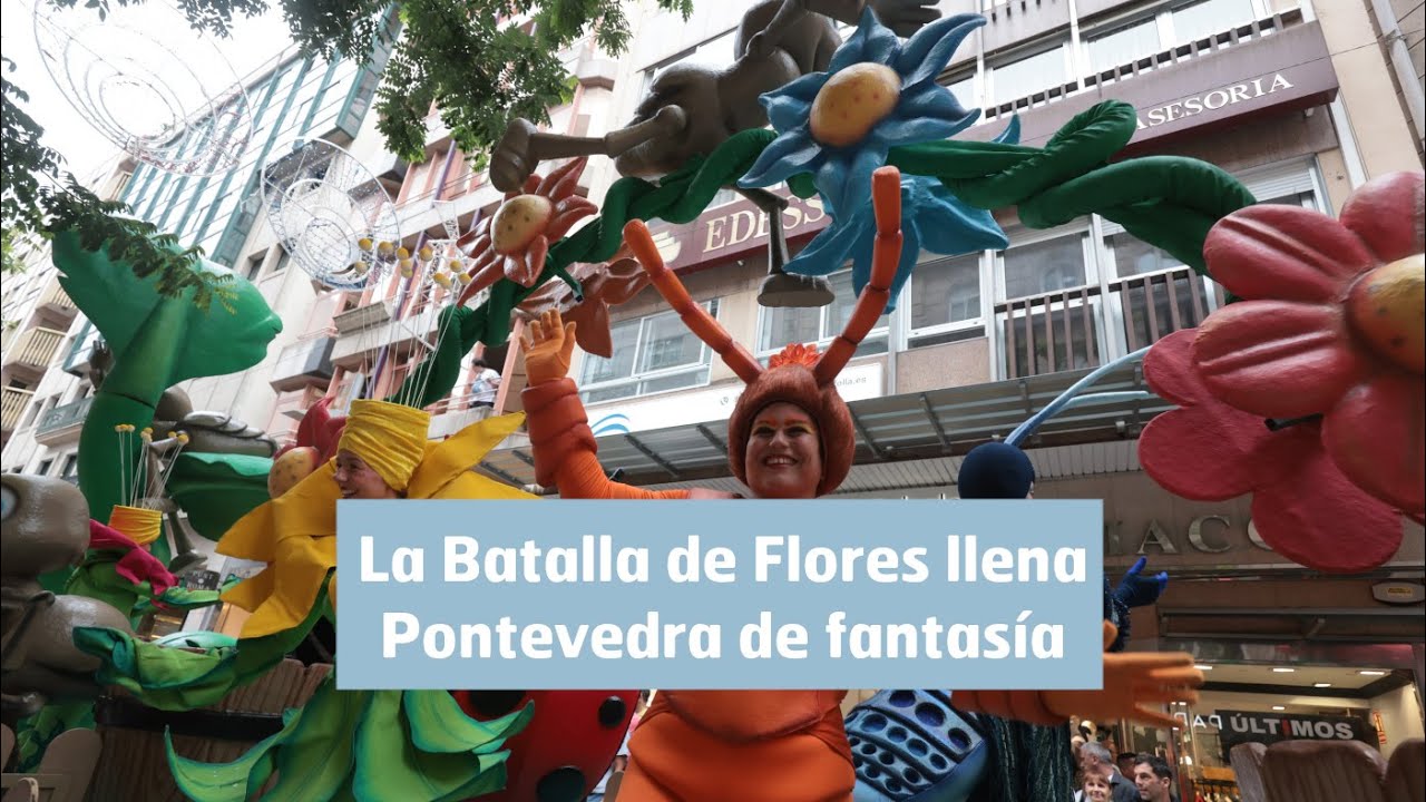 batalla de las flores pontevedra