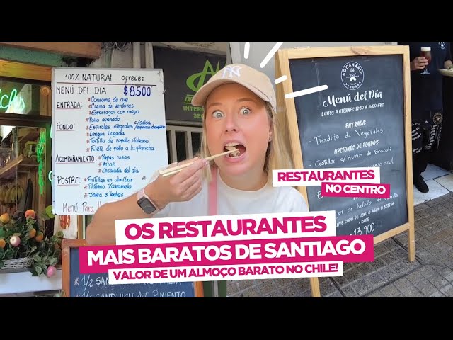 donde comer en santiago barato
