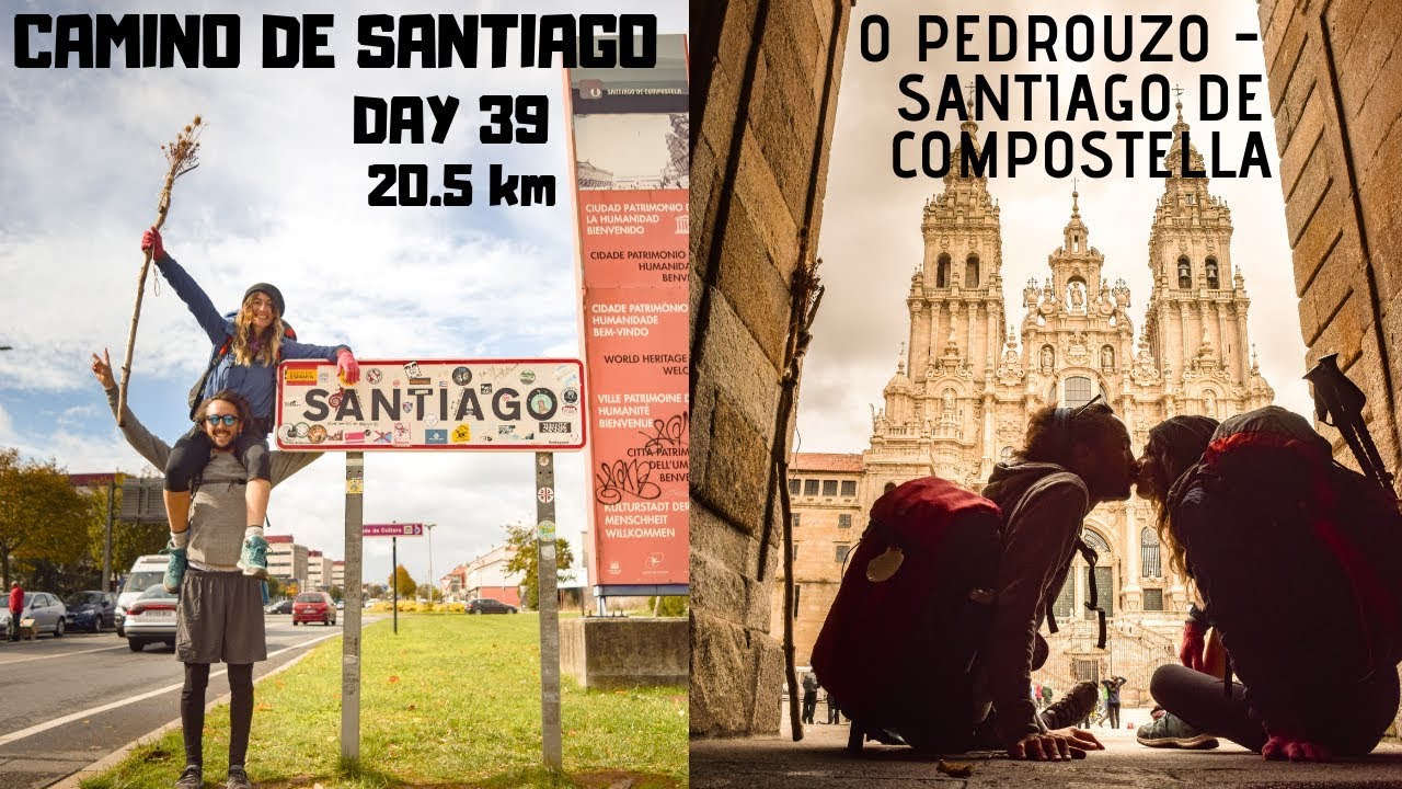 o pedrouzo to santiago de compostela