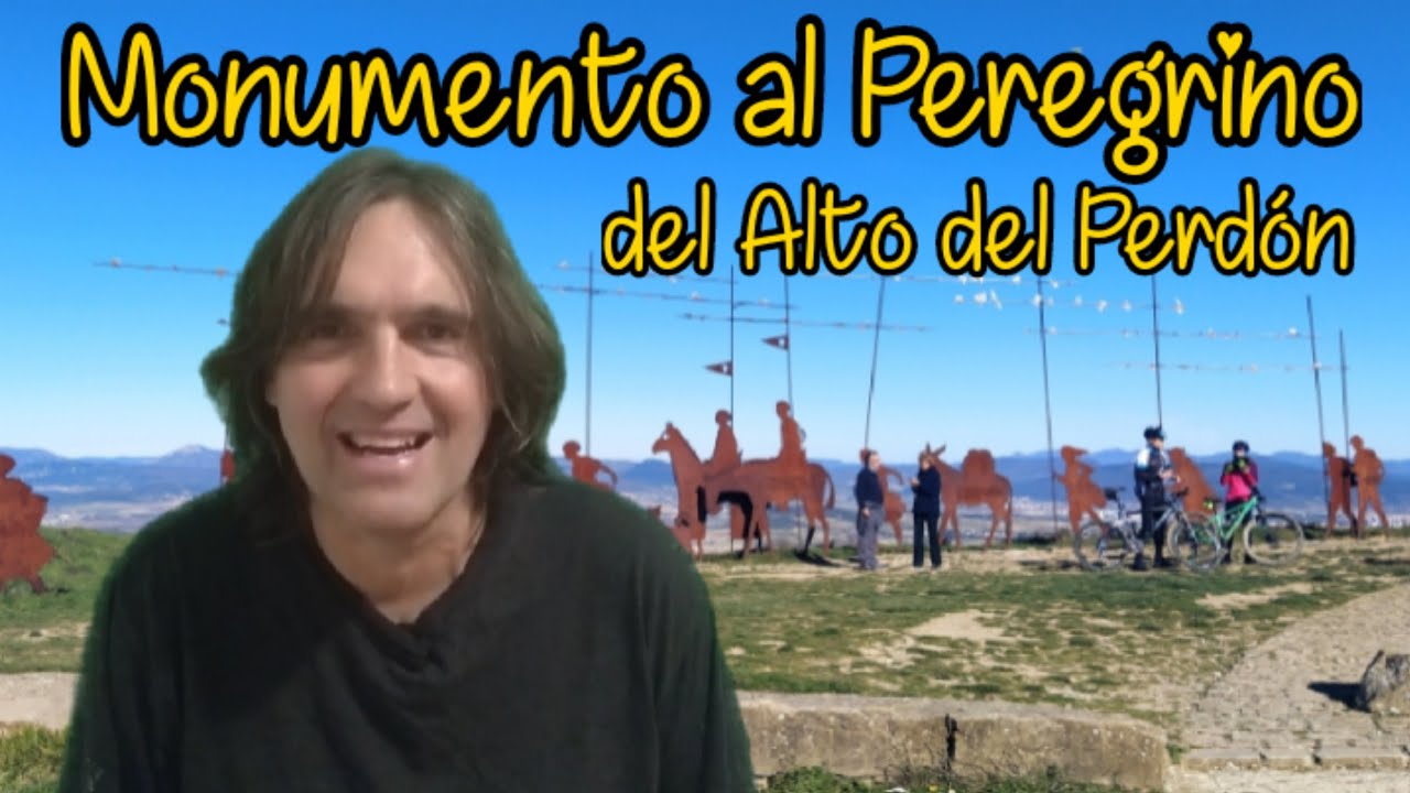 alto del perdon monumento al peregrino
