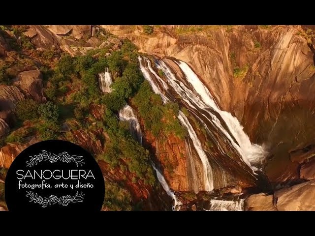 cascada de ezaro donde esta