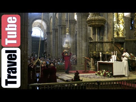 pilgrims mass in santiago de compostela