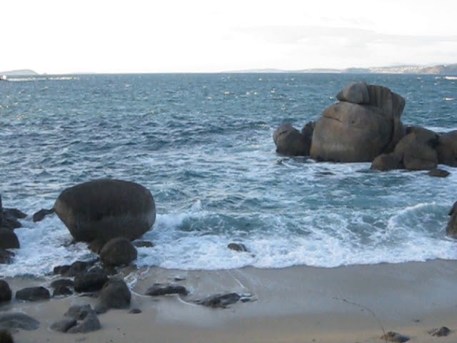 playa tuia bueu como llegar