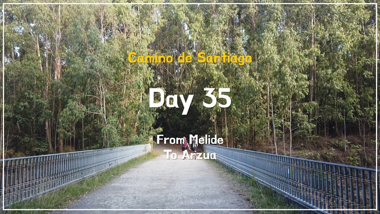 camino de santiago melide arzua