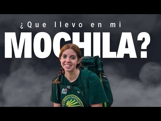 equipaje para el camino de santiago